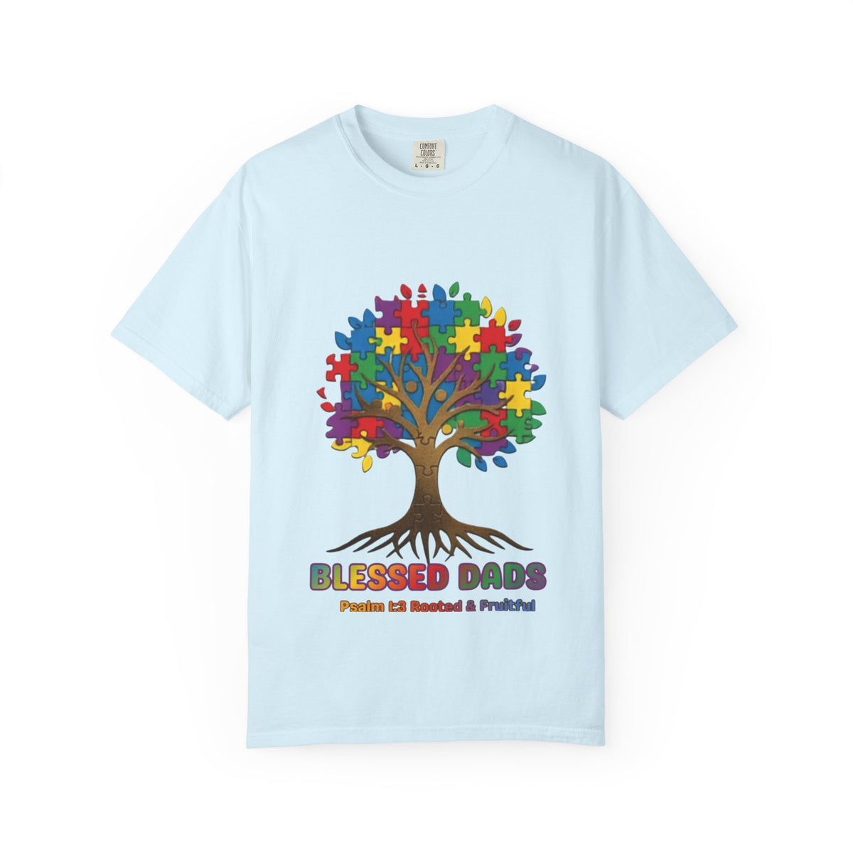 Faith & Neurodiversity Dad Tee | Rooted & Fruitful
