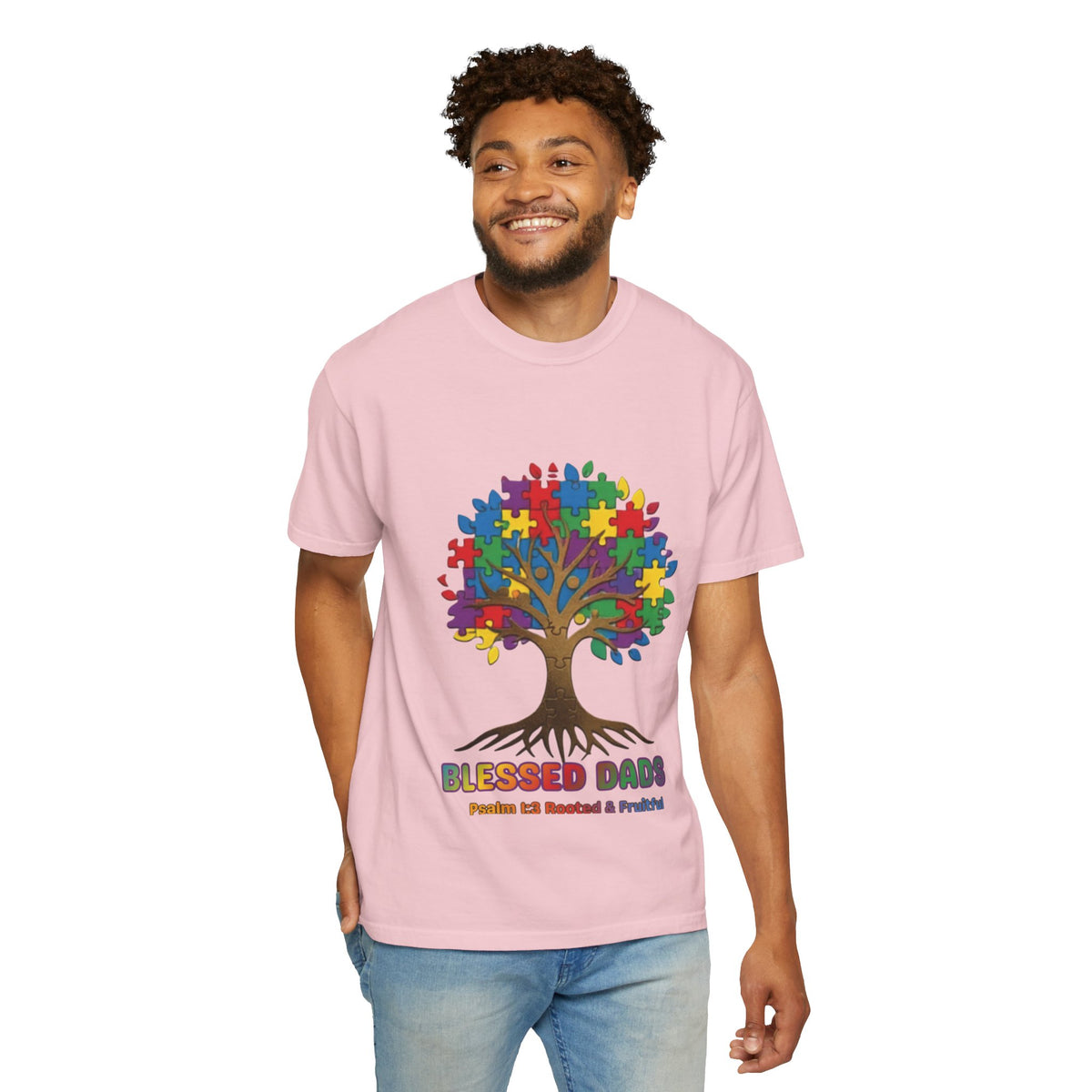 Faith & Neurodiversity Dad Tee | Rooted & Fruitful