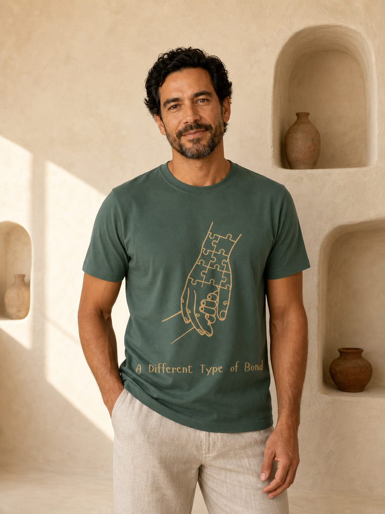 "Different Type of Bond" Special Needs / Autism Dad Tee